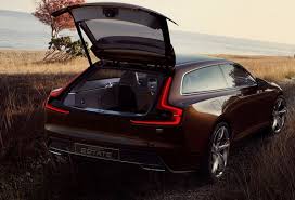 Back View Hd Pics Of 2014 Volvo Concept Estate Wallpaper Volvo Volvo Estate Volvo Cars