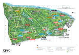Map Of Kew Gardens Kew