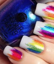 19 Rainbow Nail Designs That Ll Make A Statement Rainbow Nails Design Rainbow Nail Art Rainbow Nails