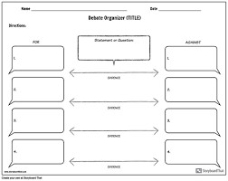 Pin By Jennie Milstein On Debate Debate Worksheets Persuasive Writing