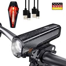 Degbit Led Fahrradlicht Set Stvzo Zugelassen Usb Wiederaufladbare Led Fahrradbeleuchtung Set Fahrradlampe Set Ink Fahrrad Licht Fahrradbeleuchtung Discokugel