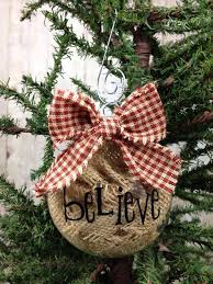 Burlap And Bows Burlap Christmas Decorations Christmas Ornaments To Make Christmas Ornaments