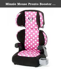 Minnie Mouse Pronto Booster Seat Let Your Little Fashionista Ride In Style With Her Favo Car Seats Booster Car Seat Best Baby Car Seats