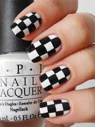 Checkered Nails Racing Nails Checkered Nails Nails