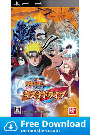 Download Naruto Shippuden Kizuna Drive Playstation Portable Psp Isos Rom In 2020 Naruto Games Playstation Portable Game Download Free