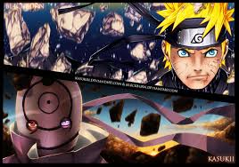 Naruto 595 Naruto And Tobi By Kasukiii On Deviantart Anime Naruto Kakashi Japanese Cartoon