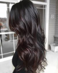 Long Dark Brown Wavy Hair Black Hair Balayage Hair Styles Brown Ombre Hair