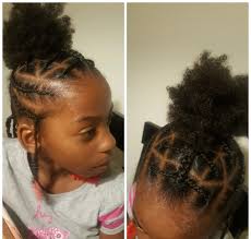 Simple Hair Styles For Little Black Girls Braids Beads And Rubber Bands In Curly And Thick Hair Thick Hair Styles Girls Hairstyles Braids Easy Hairstyles