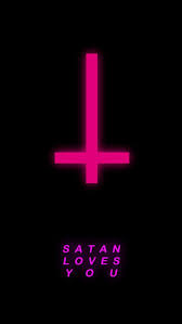 Satan Loves You Satanic Art Edgy Wallpaper Witch Wallpaper