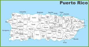 Map Of Puerto Rico Map Puerto Rico Map Map Puerto Rico