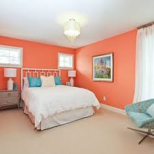 Bedroom Peach Wall Color Design Ideas Pictures Remodel And Decor Teal Bedroom Designs Bedroom Design Home