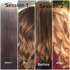 Going From Brown To Blonde Slowly And In Stages With Balayage Technique By Tayler Namanny Brown To Blonde Brunette To Blonde Hair