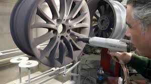 Kalpha Cnc Jant Elektrostatik Toz Boya Uygulamasi Youtube