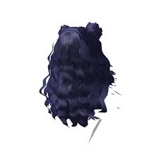 Huge Dark Blue Long Hair With Twin Buns From Lgco Roblox Cabelo Marron Cabelo Castanho Liso Cabelo Azul