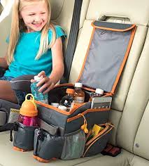 Curb Backseat Boredom With A Compact Car Organizer For Kids That Holds Snacks Drinks And Games On Road T Road Trip With Kids Road Kids Car Organization Kids