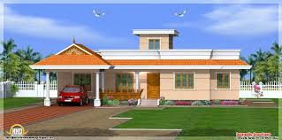 Kerala Home Design And Floor Plans 1400 Sq Feet 3 Bedroom Single Storey House Kerala House Design House Front Design Normal House
