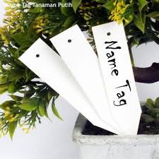 Label Tanaman Cantik Tag Id Plant Hidroponik Plastik Isi 10 Pcs Lt02 Tanaman Hidroponik Kolam Ikan