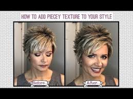 7 Hair Tutorial How To Add Piecey Texture To Your Style Youtube Short Textured Hair Sassy Hair Hair Tutorial
