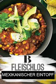 Mexikanischer Eintopf Rezept Mexikanischer Eintopf Kidneybohnen Rezept Eintopf