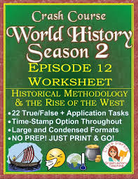 Crash Course World History Season 2 Episode 12 Worksheet Bias In History Crash Course World History World History Crash Course