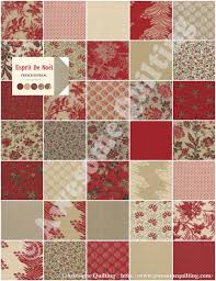 Jelly Roll E Sprit De Noel Moda Quilting Fabric Strips By French General Moda Fabric Quilts Fabric Strips Quilts