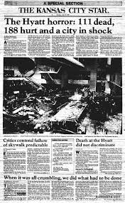 Old Newspapers Hyatt Regency Disaster Kansas City With The Russian Accent Kansas City Downtown Kansas City Kansas