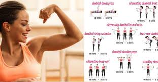 30 Day Upper Body Workout And Exercises For Jaw Dropping Definition Gymguider Com Upper Body Workout Fitness Body Upper Body Workout For Women