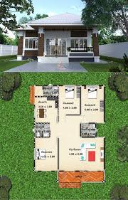 Wonderful One Storey House Designs With Three Bedrooms Ulric Home One Storey House Model House Plan House Layout Plans
