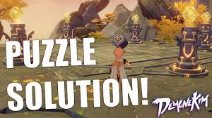 Domain Of The Wayward Path Puzzle Solution Genshin Impact Youtube