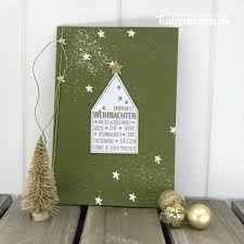 No 15 Eigendesign Stempel Weihnachtshaus Weihnachtskarten Weihnachtsideen Weihnachten