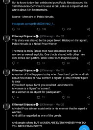 Neruda Was A Rapist After The Woman Ignored His Advances Neruda Says He Took A Strong Grip On Her Wrist Led Her To His Bedroom The Encounter Was Like That Of