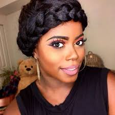 11 Crown Braid Styles Perfect For Spring Protective Styling Gallery Black Hair Informat Halo Braid Natural Hair Braid Styles Braided Hairstyles For Wedding
