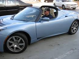 Matt Damon And His 2008 Tesla Roadster Celebrity Cars Tesla Roadster Tesla