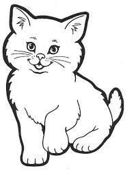 Mewarnai Gambar Hewan Kitty Kucing Lucu Gambar Hewan Hewan Ilustrasi Hewan