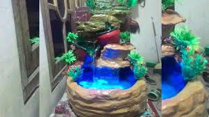 Berbahan Styrofoam Miniatur Air Terjun Buatan Budi Utomo Tak Bisa Terurai Bertahun Tahun Tribun Jatim