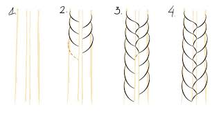 Vlecht Tekenen In Stappen Tekenen Schetsen Tekenen Haar Tekenen