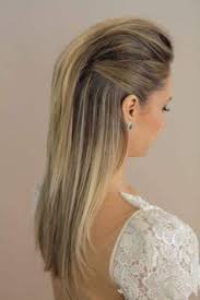 Half Up Half Down Wedding Hairstyles Modwedding Sleek Wedding Hairstyles Straight Wedding Hair Straight Hairstyles