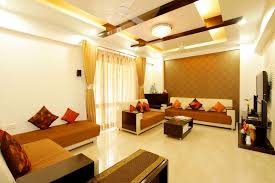 Dark Color Shades Looking More Attractive With Combination Of White Indian Living Room Design Hall Interior Design Indian Living Rooms