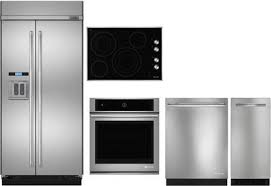 Jenn Air 989249 5 Piece Kitchen Appliance Package With Js42ppdude 42 Side By Side Ref In 2020 Kitchen Appliance Packages Kitchen Appliances Side By Side Refrigerator