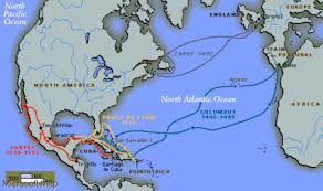 Map Of Hernan Cortez S Route Explorers Unit Social Studies For Kids History