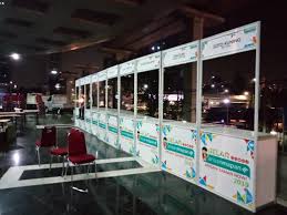 Partisi Pameran Tng Ruko Penyewaan Gantungan