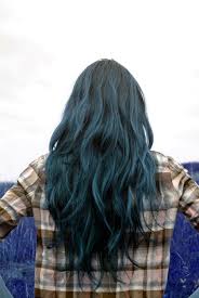 Dark Blue Mermaid Hair Blue Mermaid Hair Hair Styles Hair Blog