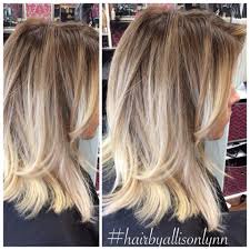 Darken Roots Blonde Balayage Hair Balayage