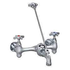 Two Handle Service Faucet For Mop Basin Utility Sink Mop Sink Basin