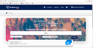 Spl Traductor Online Guarani Castellano Disponible Para El Publico