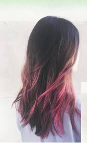Brown To Pink Balayage Hair By Salon By Milk Honey Stylist Jordan M Brunette Pi Brown And Pink Hair Hair Streaks Hair Color Ideas For Brunettes Balayage
