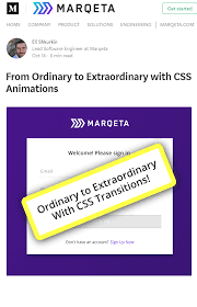 From Ordinary To Extraordinary With Css Animations Css Animation Extraordinary