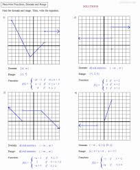 Domain And Range Graph Worksheet With Answers Elegant Math Plane Algebra Review 2 In 2020 Graphing Worksheets Charts And Graphs
