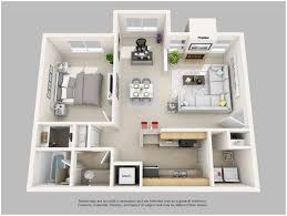 Great Photo Of 1 Bedroom Apartment Floor Plan 1 Bedroom Apartment In 2020 Apartment Floor Plans Apartment Layout One Bedroom House Plans