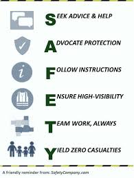 Safety Acronym You Need To Remember Workplace Safety Quotes Safety Quotes Safety Slogans